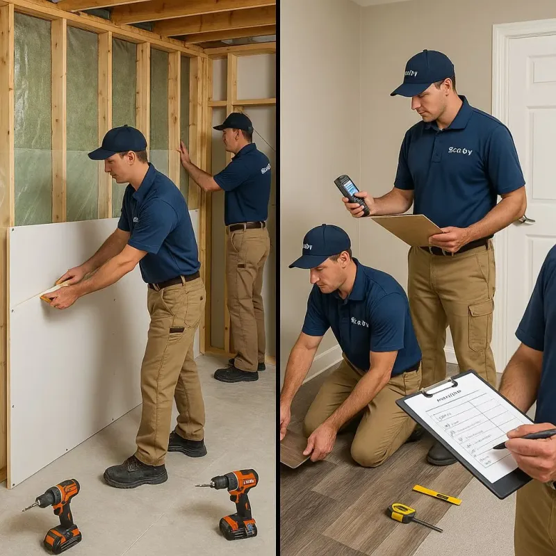Repairs and Reconstruction process in Crown Point, IN