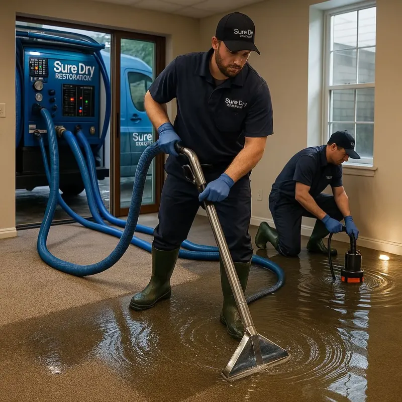 Water Extraction and Removal process in Crown Point, IN